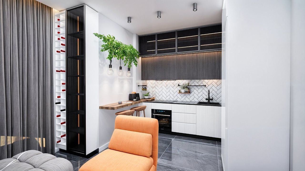 Апартаменты в Алании, Турция, 57 м² - фото 10