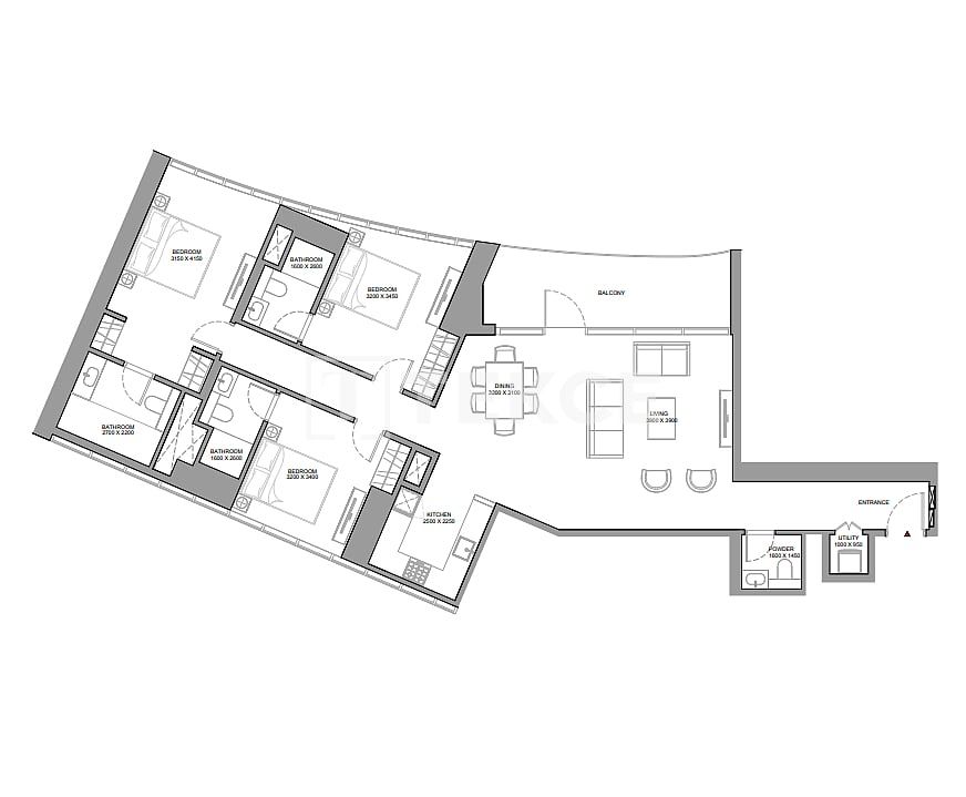 Апартаменты Над Аль-Шеба 1, ОАЭ, 289 м² - фото 18