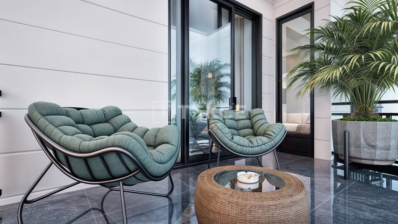 Апартаменты в Алании, Турция, 57 м² - фото 18