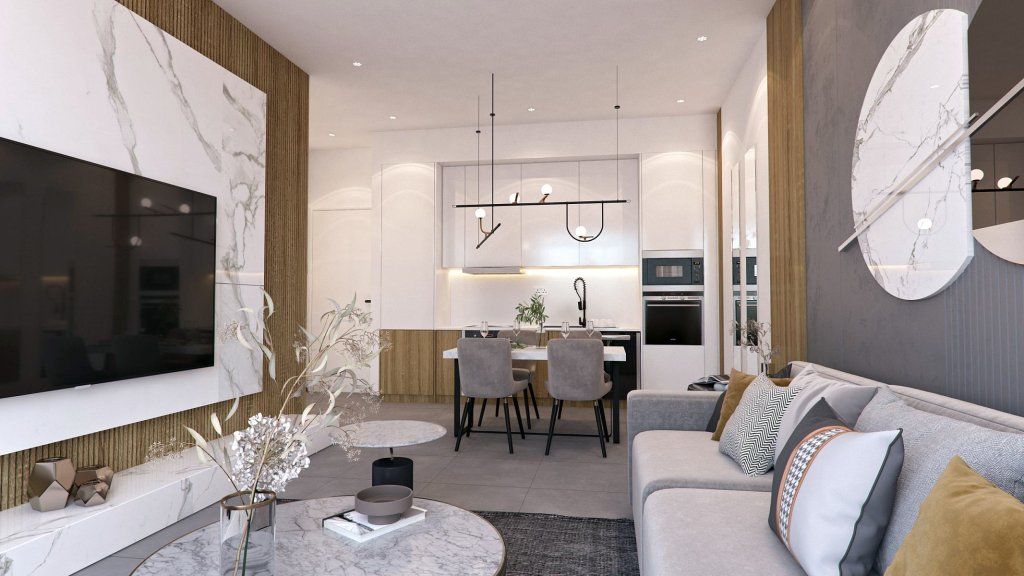 Апартаменты в Ларнаке, Кипр, 58.7 м² - фото 2