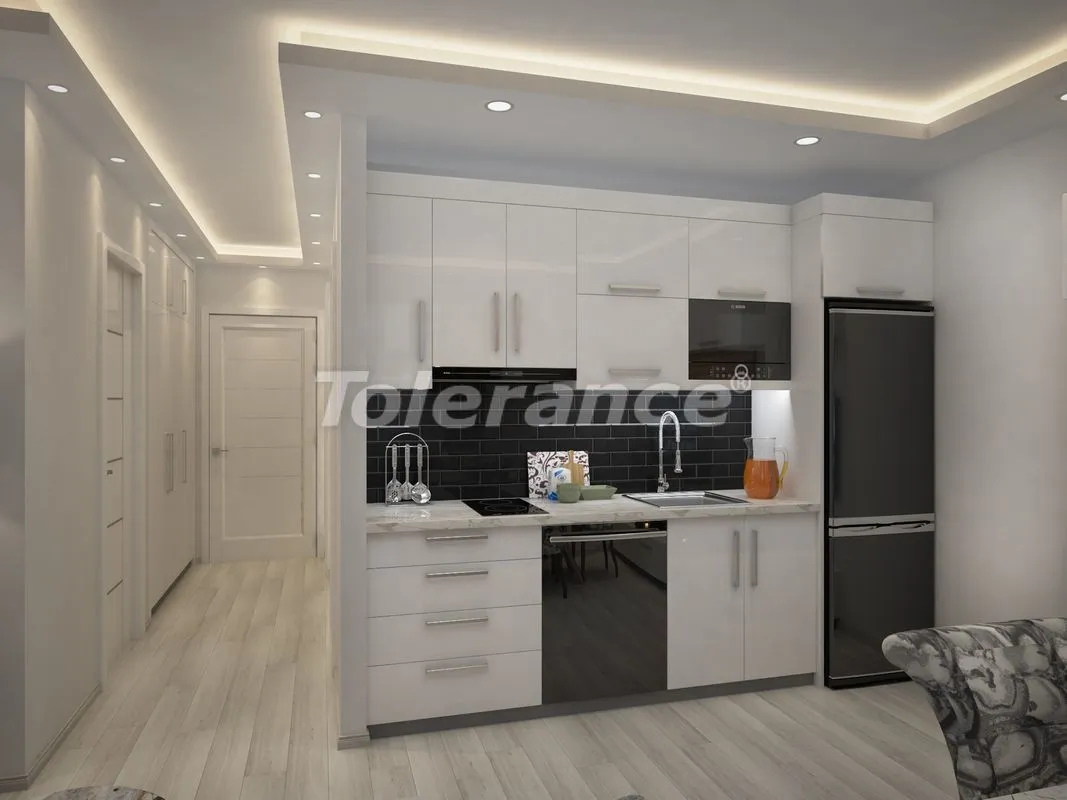 Апартаменты в Алании, Турция, 47 м² - фото 13