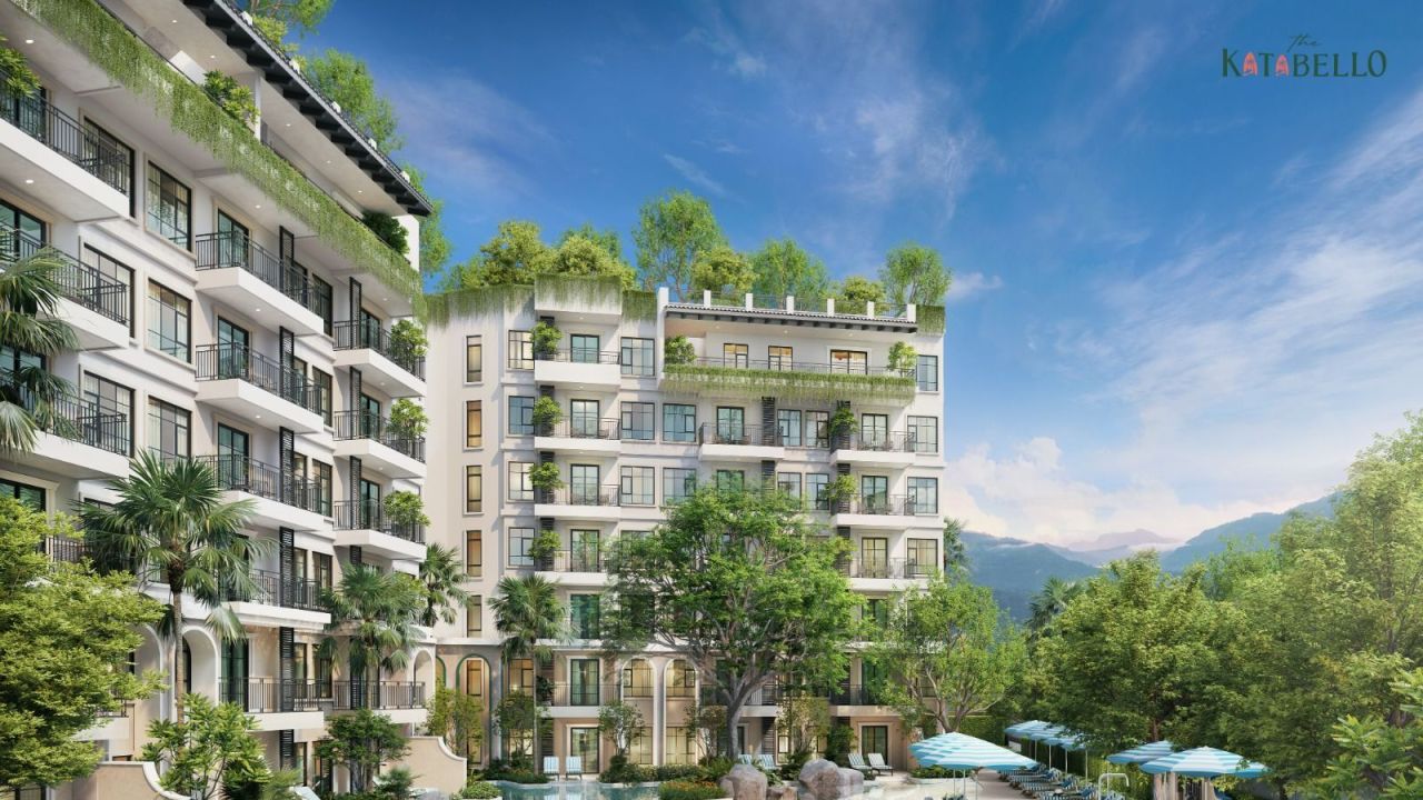 Апартаменты на пляже Ката, Таиланд, 28 м² - фото 1
