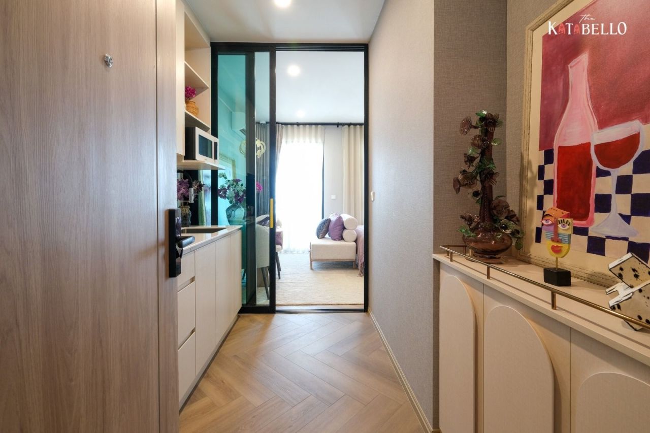 Апартаменты на пляже Ката, Таиланд, 28 м² - фото 6