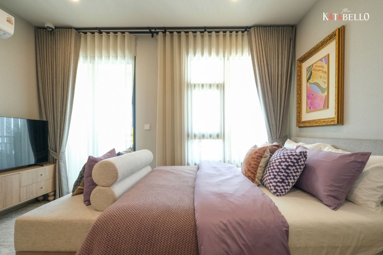 Апартаменты на пляже Ката, Таиланд, 28 м² - фото 11