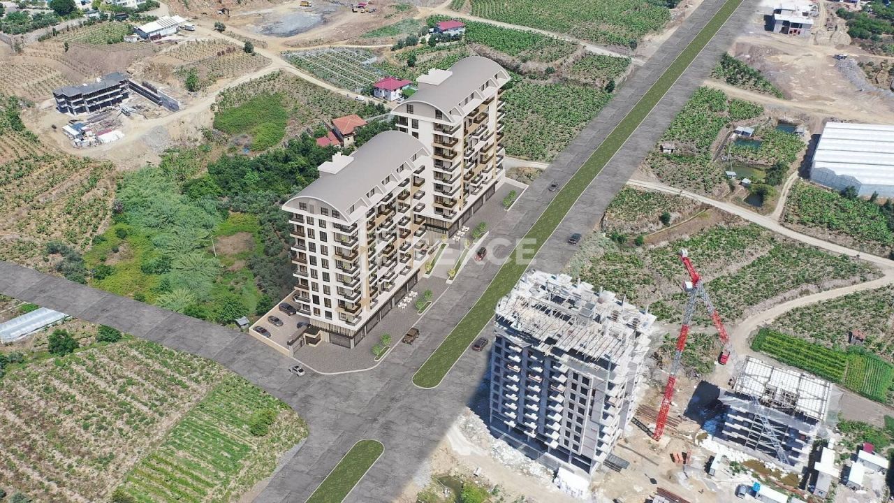 Апартаменты в Алании, Турция, 55 м² - фото 2