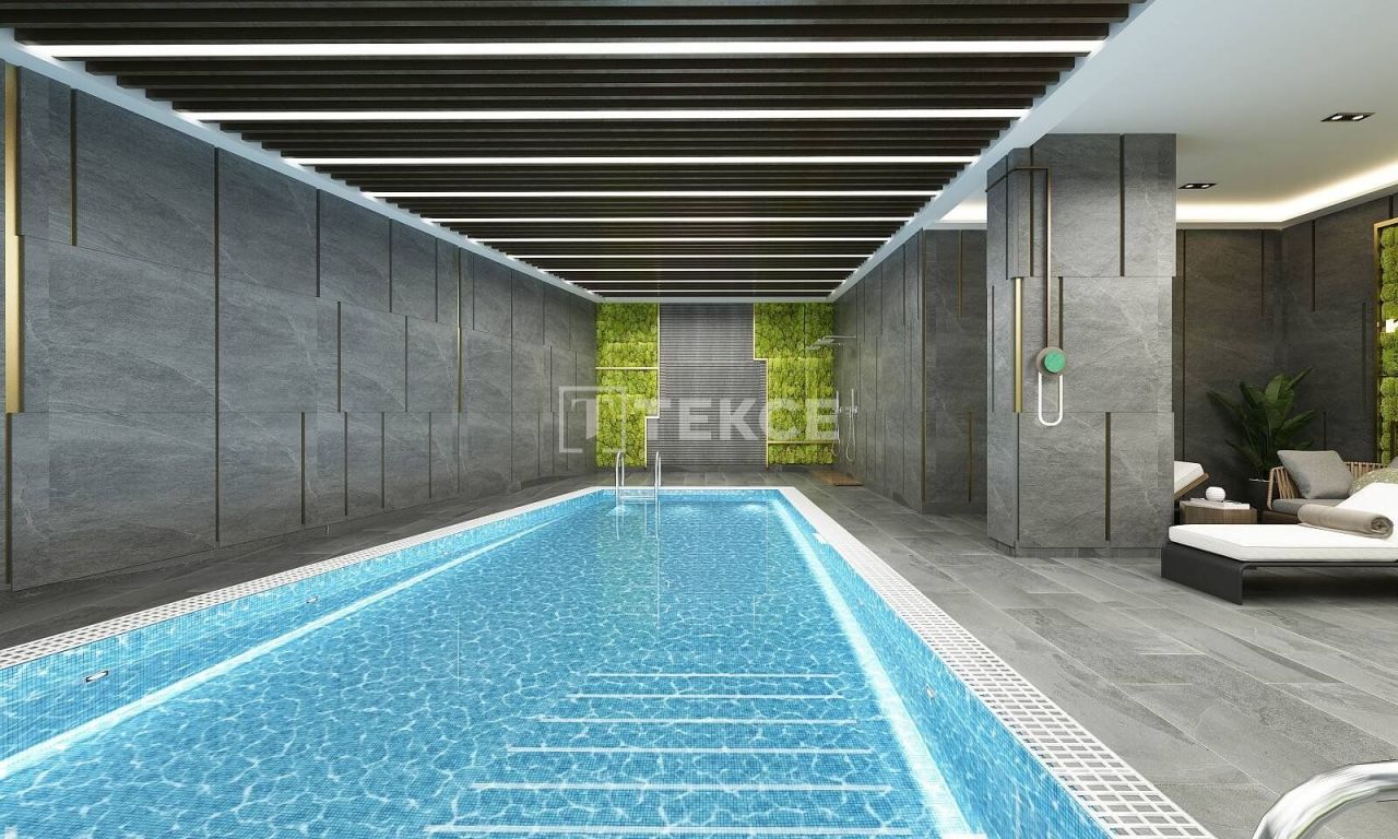 Апартаменты в Алании, Турция, 55 м² - фото 11