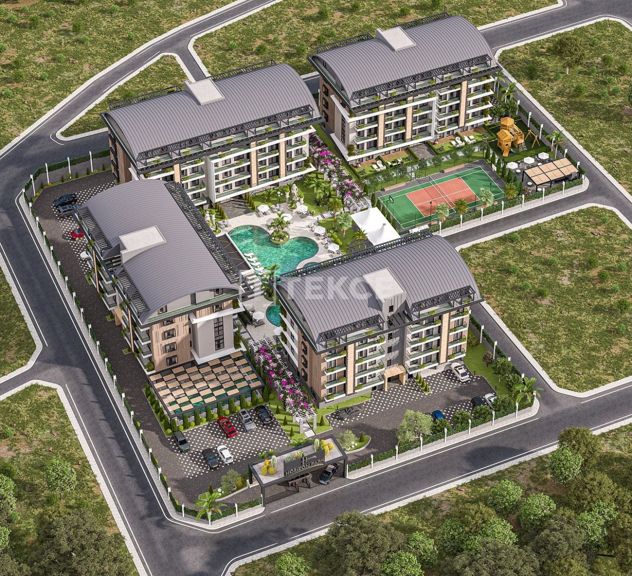 Апартаменты в Алании, Турция, 52 м² - фото 4