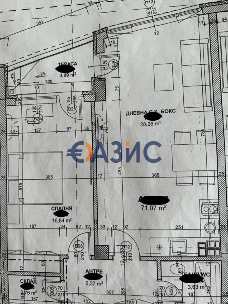 Апартаменты в Бургасе, Болгария, 82 м² - фото 10