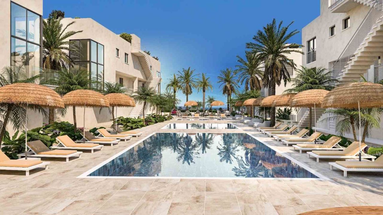 Апартаменты в Фамагусте, Кипр, 52 м² - фото 1