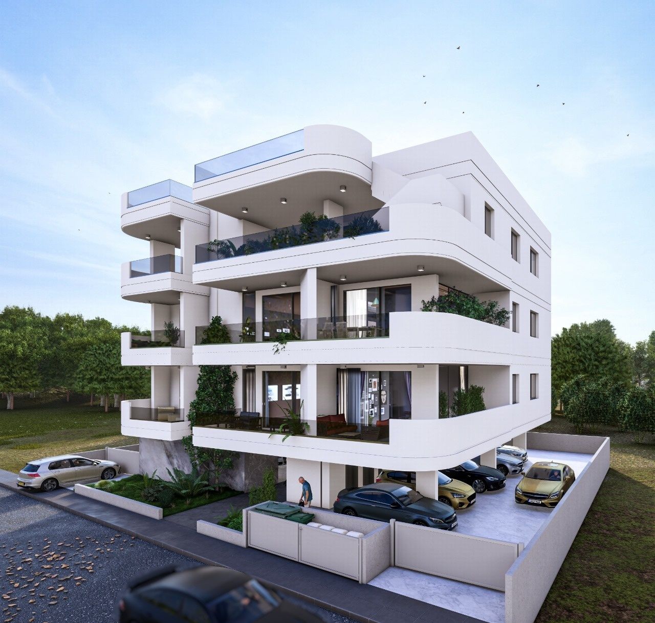 Апартаменты в Ларнаке, Кипр, 63 м² - фото 2