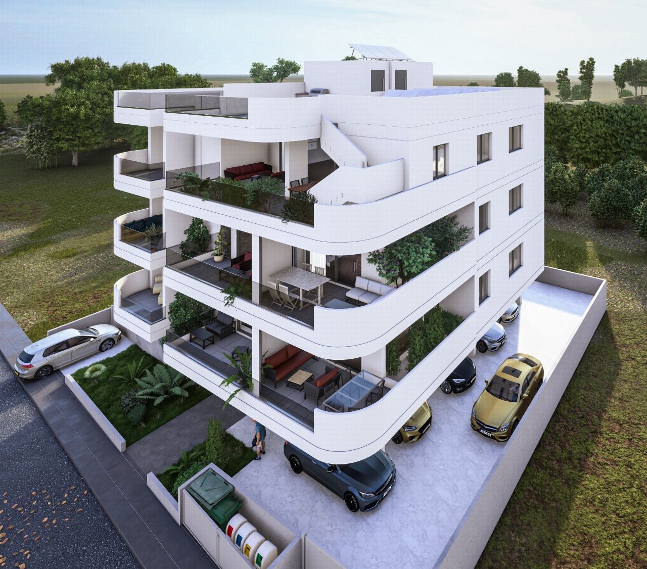 Апартаменты в Ларнаке, Кипр, 63 м² - фото 3