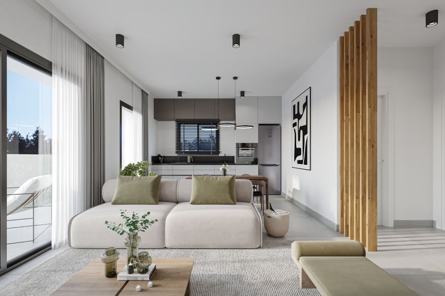 Апартаменты в Пафосе, Кипр, 62 м² - фото 6