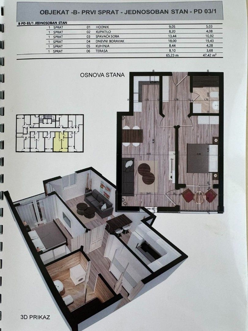 Квартира в Баре, Черногория, 47 м² - фото 10