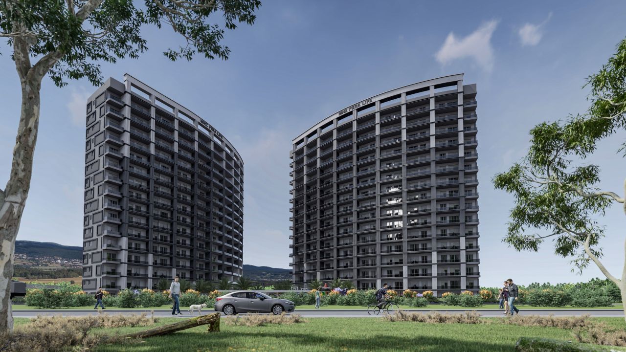 Квартира в Мерсине, Турция, 50 м² - фото 1