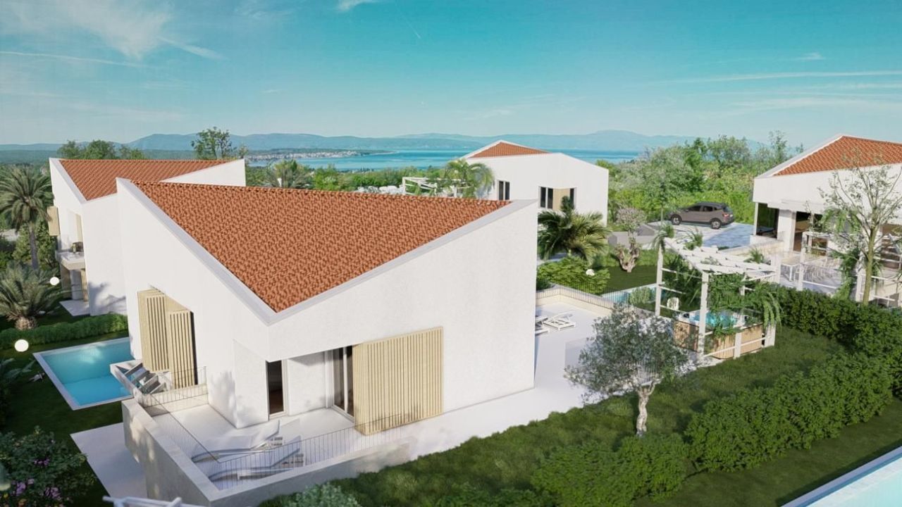 Вилла Malinska, Хорватия, 190 м² - фото 1