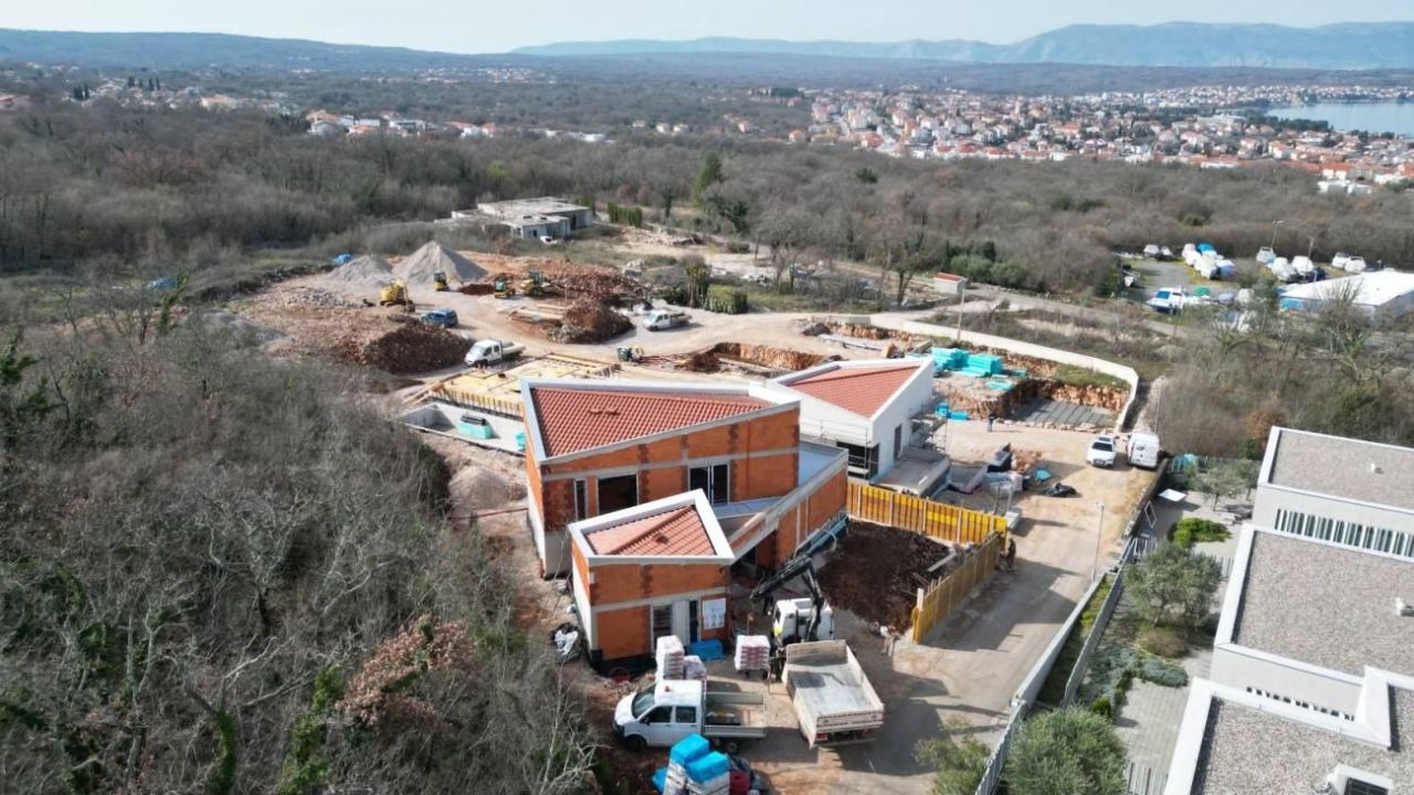 Вилла Malinska, Хорватия, 190 м² - фото 19