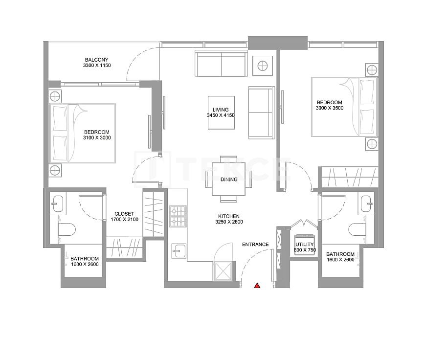 Апартаменты Остров Синия, ОАЭ, 187 м² - фото 10