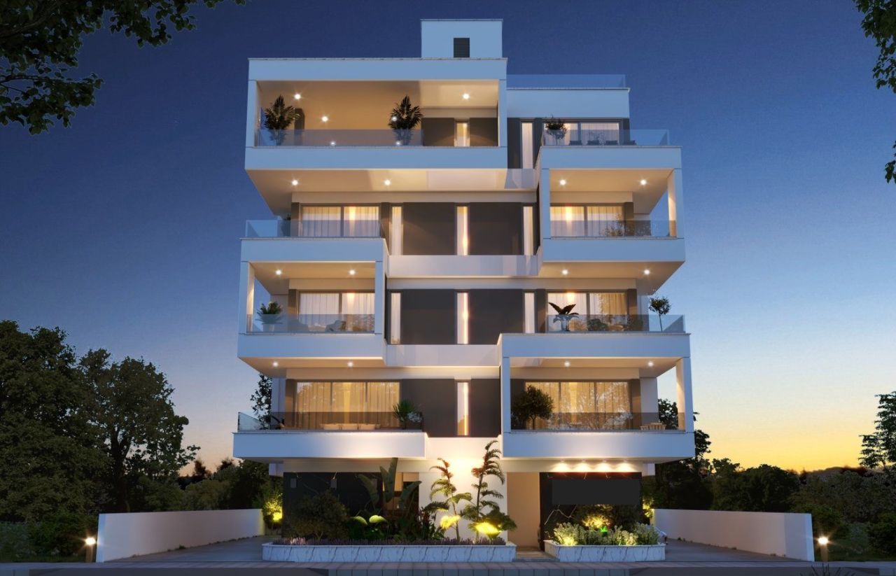 Апартаменты на пляже Финикудес, Кипр, 103 м² - фото 1