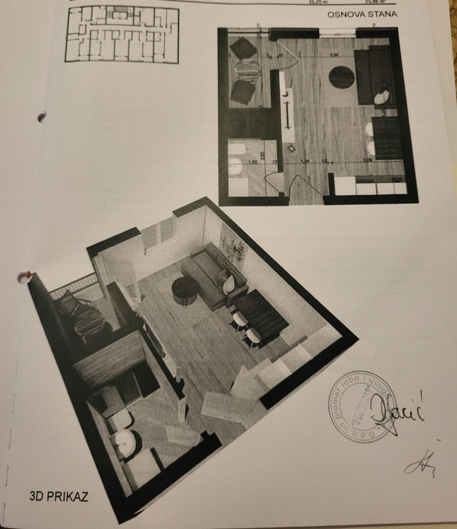 Квартира в Баре, Черногория, 26 м² - фото 2