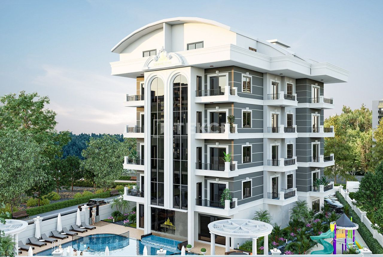 Апартаменты в Алании, Турция, 56 м² - фото 1
