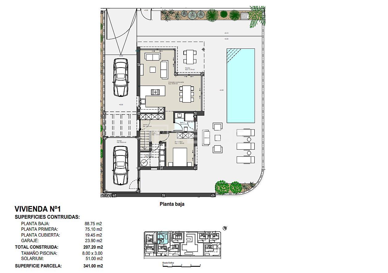 Вилла в Пилар-де-ла-Орадада, Испания, 258 м² - фото 7