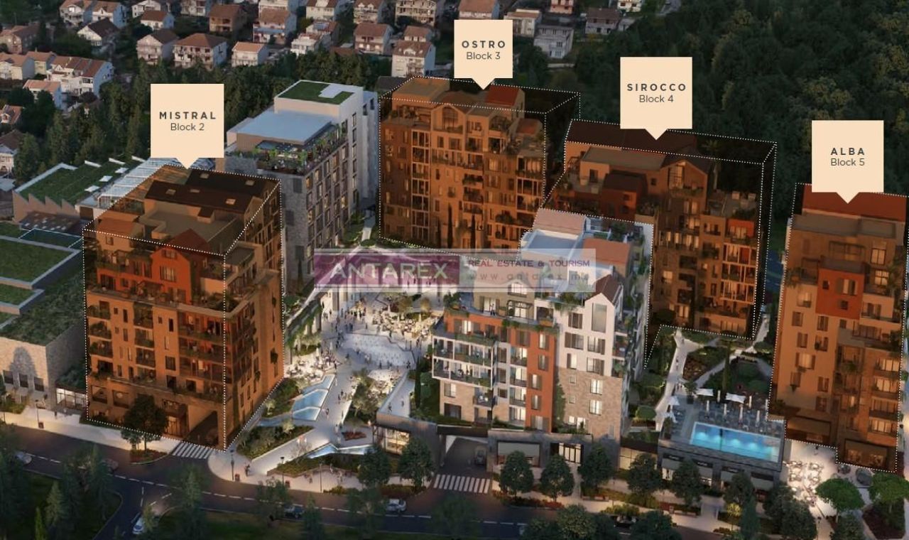 Апартаменты в Тивате, Черногория, 138 м² - фото 7