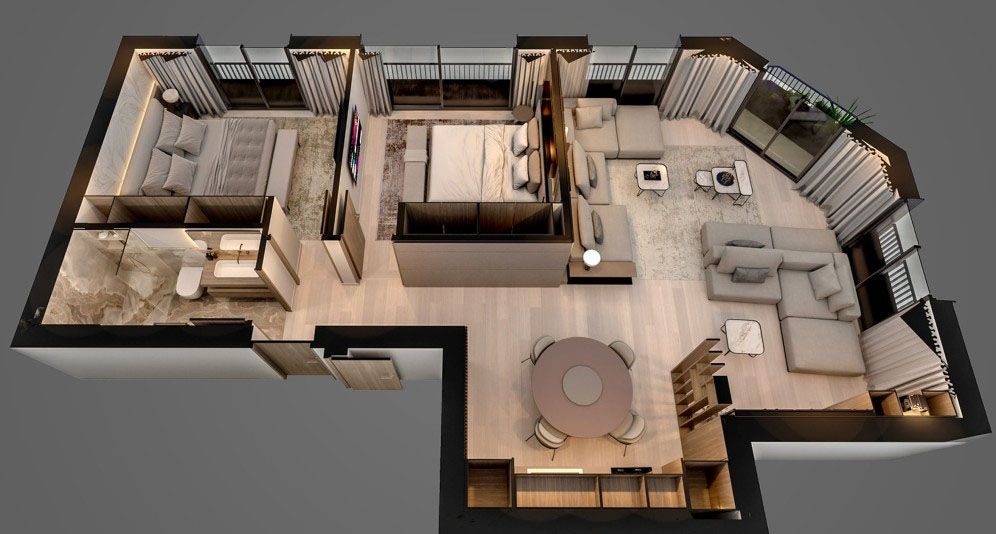 Апартаменты в Больё-сюр-Мер, Франция, 148 м² - фото 9