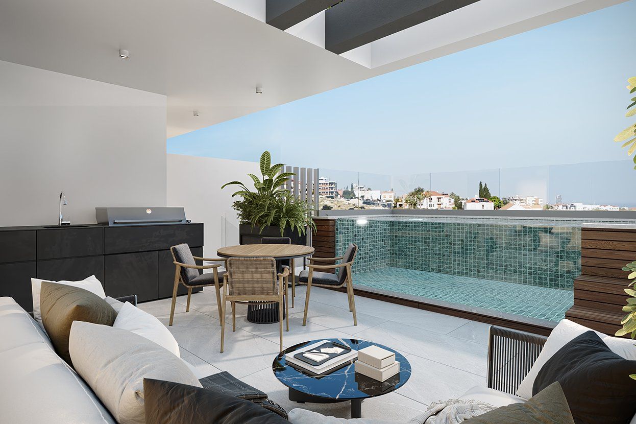 Апартаменты в Айос-Атанасиосе, Кипр, 98 м² - фото 1