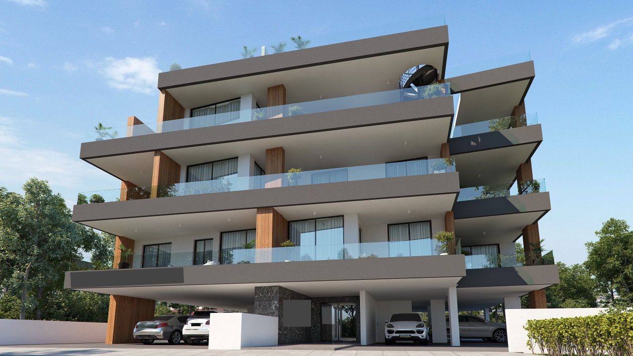 Апартаменты на пляже Финикудес, Кипр, 132 м² - фото 1