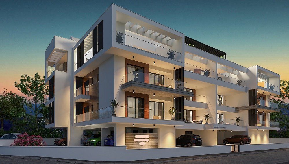 Апартаменты в Като-Полемидии, Кипр, 66 м² - фото 1