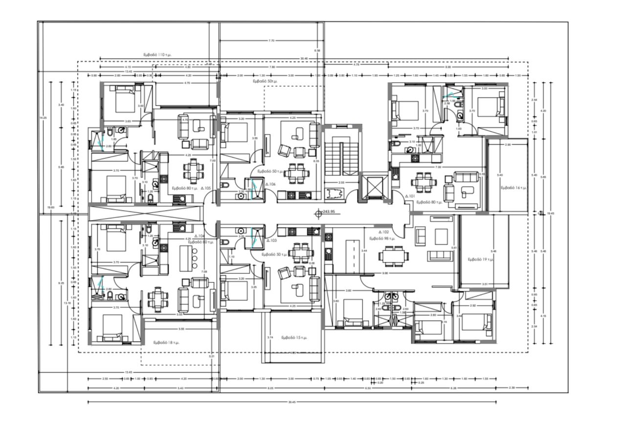 Апартаменты в Никосии, Кипр, 140 м² - фото 1