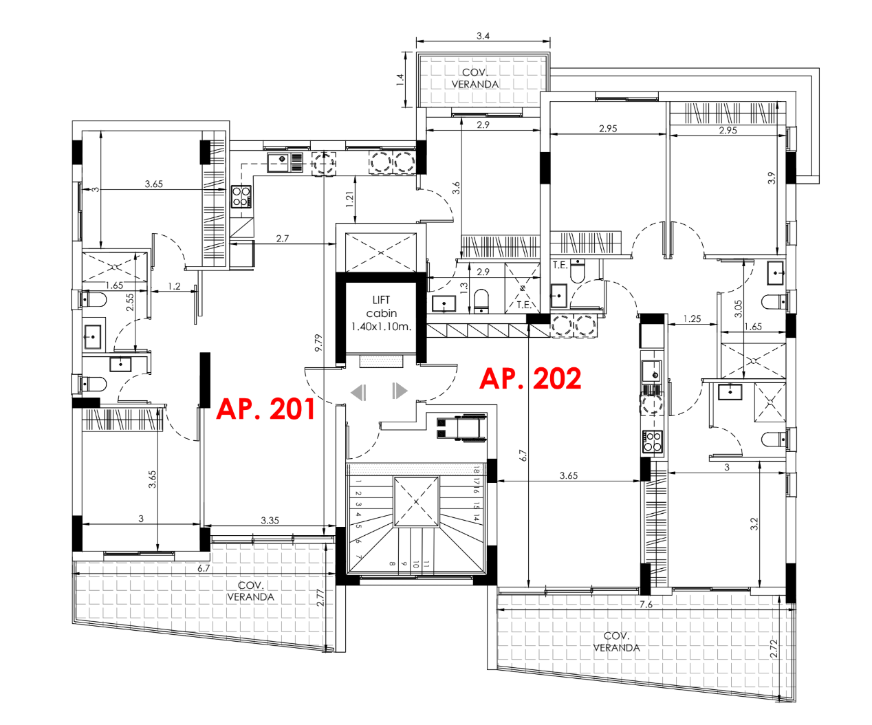 Апартаменты в Никосии, Кипр, 75 м² - фото 1