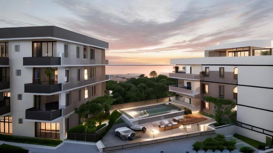 Апартаменты в Пафосе, Кипр, 104 м² - фото 1
