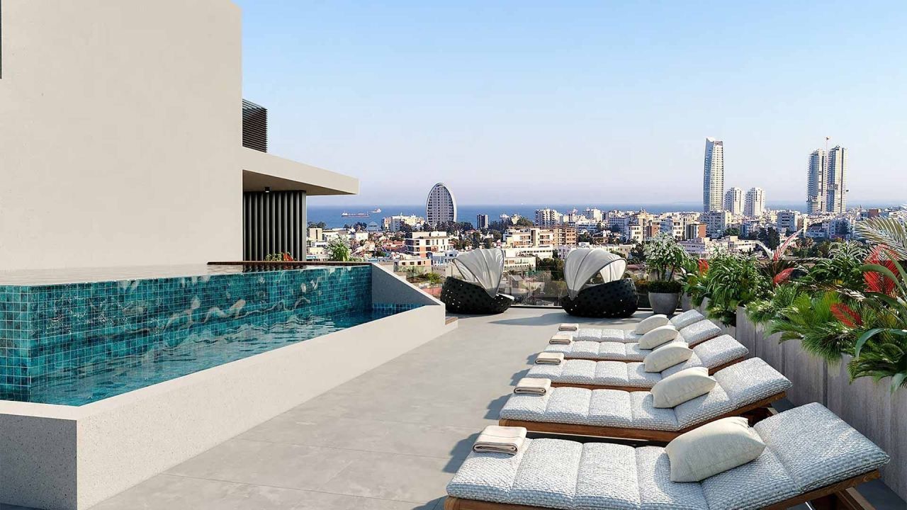Апартаменты в Айос-Атанасиосе, Кипр, 115 м² - фото 1