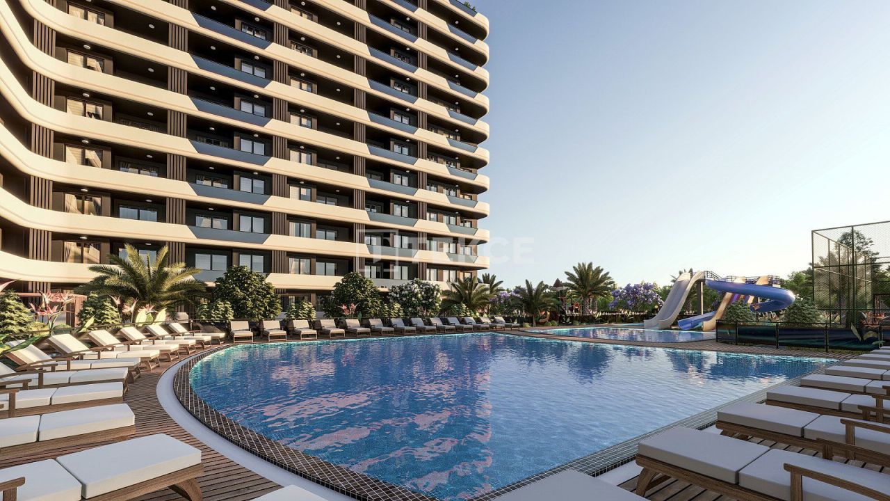 Апартаменты Эрдемли, Турция, 130 м² - фото 1