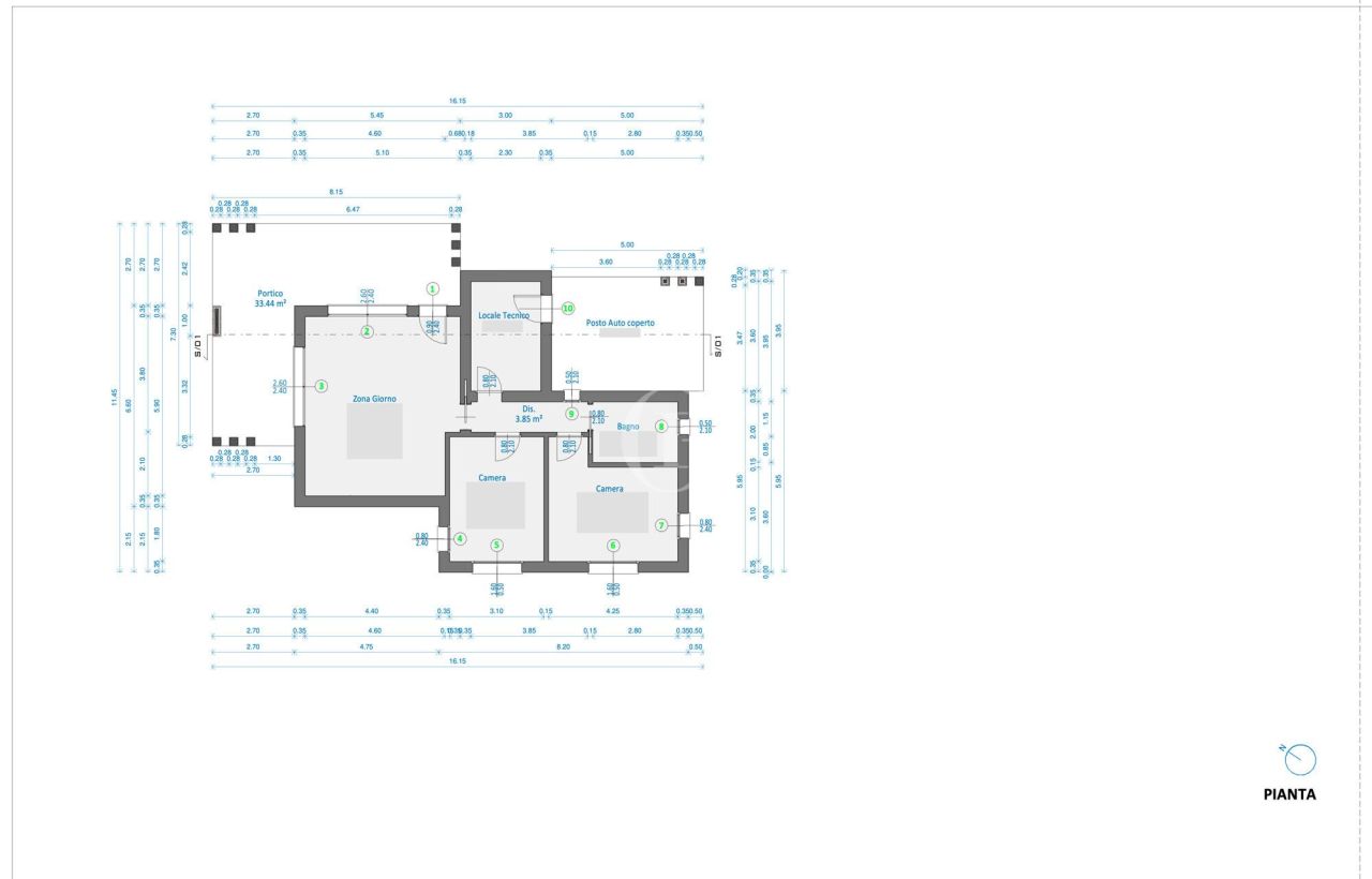 Вилла у озера Гарда, Италия, 150 м² - фото 14