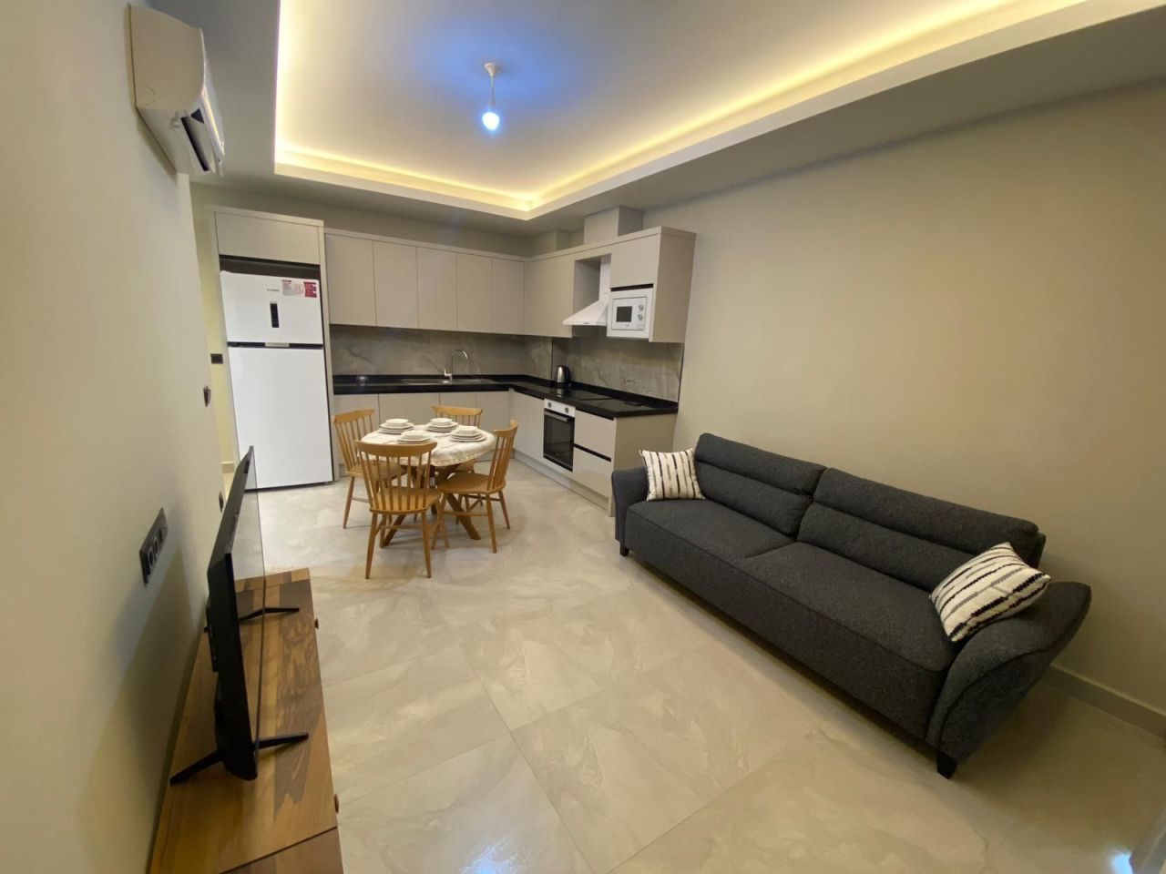 Апартаменты в Алании, Турция, 55 м² - фото 1