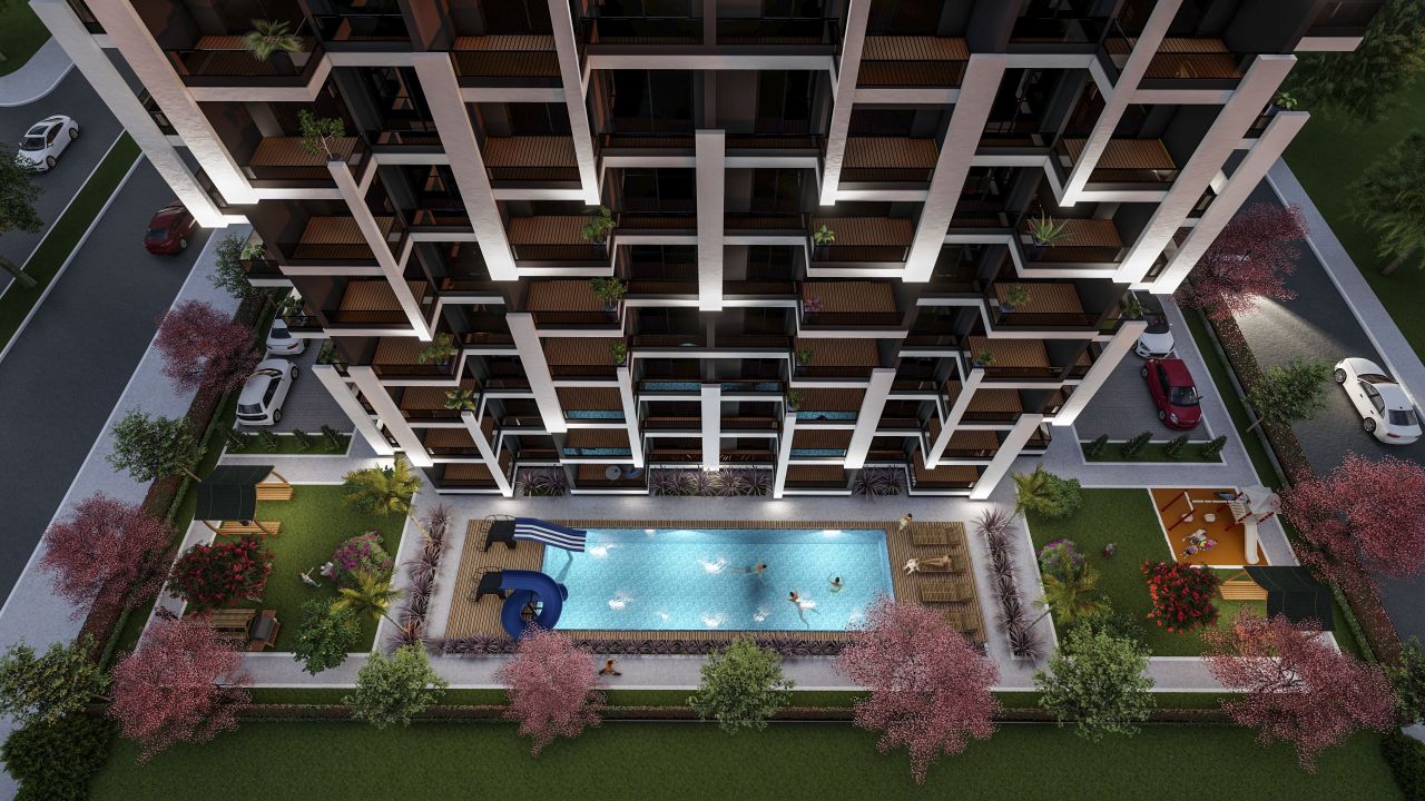 Квартира в Мерсине, Турция, 60 м² - фото 12