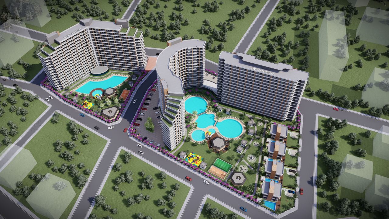 Квартира в Мерсине, Турция, 50 м² - фото 1