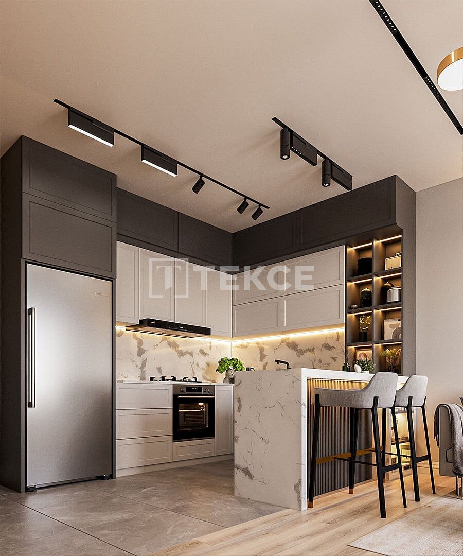 Апартаменты в Анталии, Турция, 53 м² - фото 12