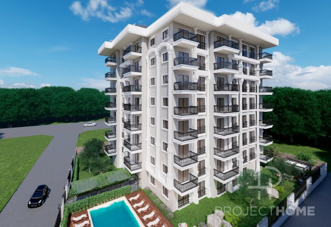Квартира в Алании, Турция, 48 м² - фото 1