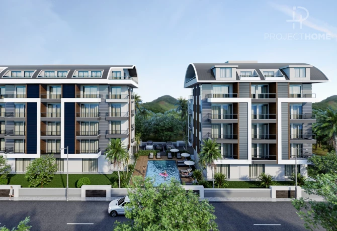 Квартира в Алании, Турция, 83 м² - фото 1