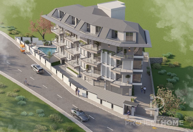 Квартира в Алании, Турция, 50 м² - фото 1