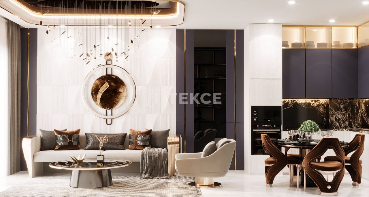 Апартаменты в Алании, Турция, 90 м² - фото 19