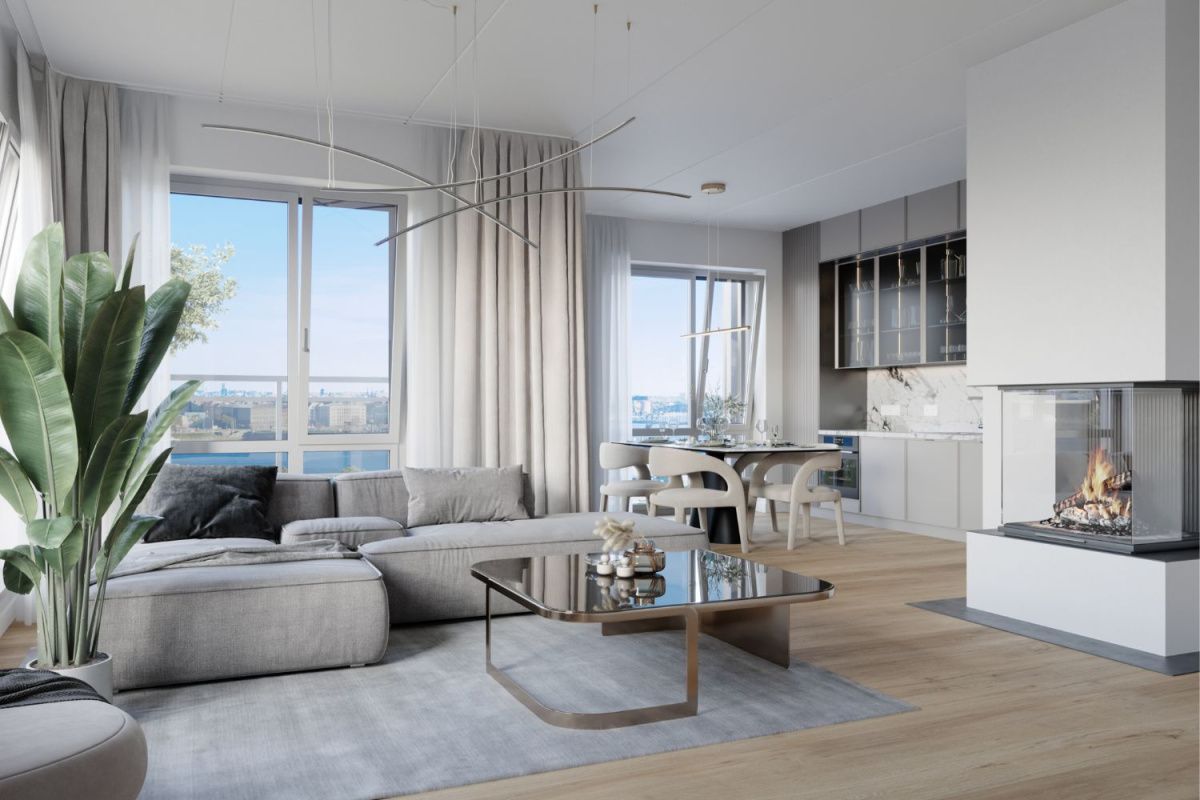 Квартира в Риге, Латвия, 129 м² - фото 1
