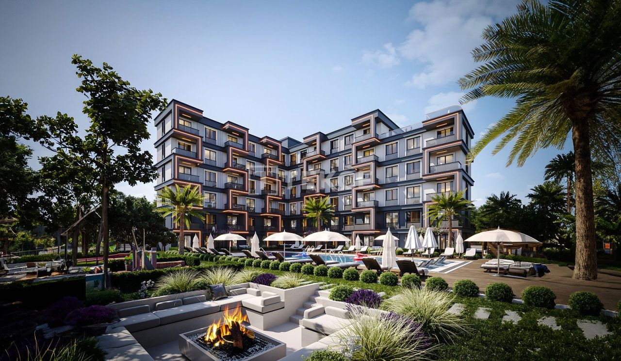 Апартаменты в Анталии, Турция, 53 м² - фото 1