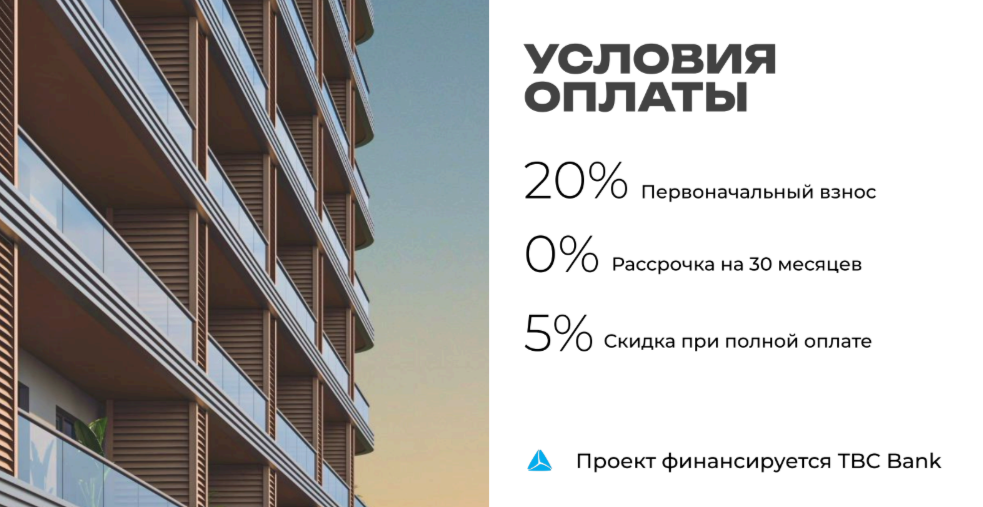 Квартира в Батуми, Грузия, 50 м² - фото 14