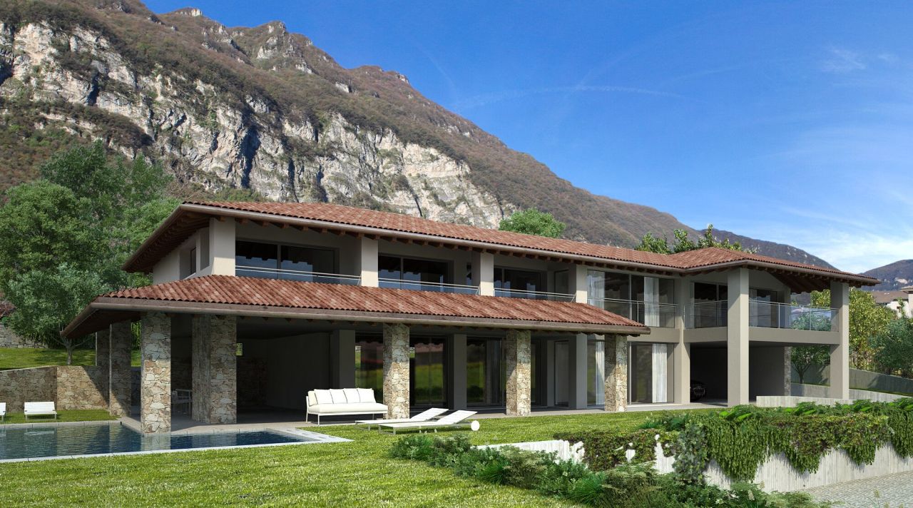 Вилла у озера Комо, Италия, 382 м² - фото 2