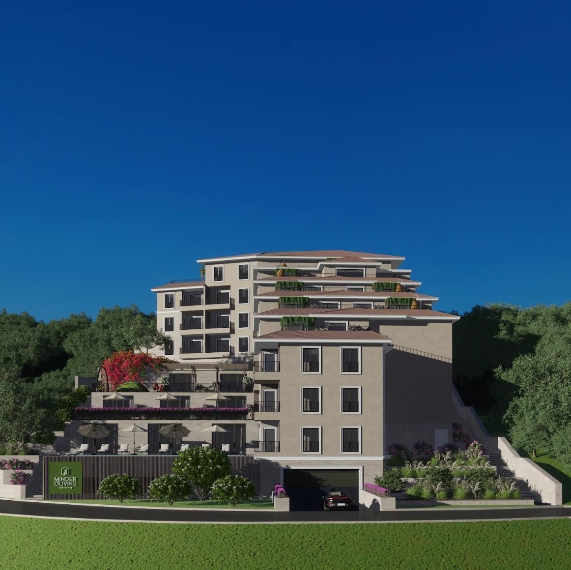 Апартаменты в Бечичи, Черногория, 45.71 м² - фото 1
