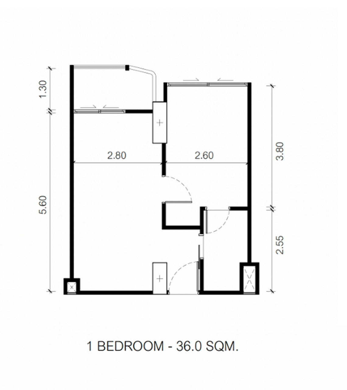 Квартира в Паттайе, Таиланд, 36 м² - фото 2